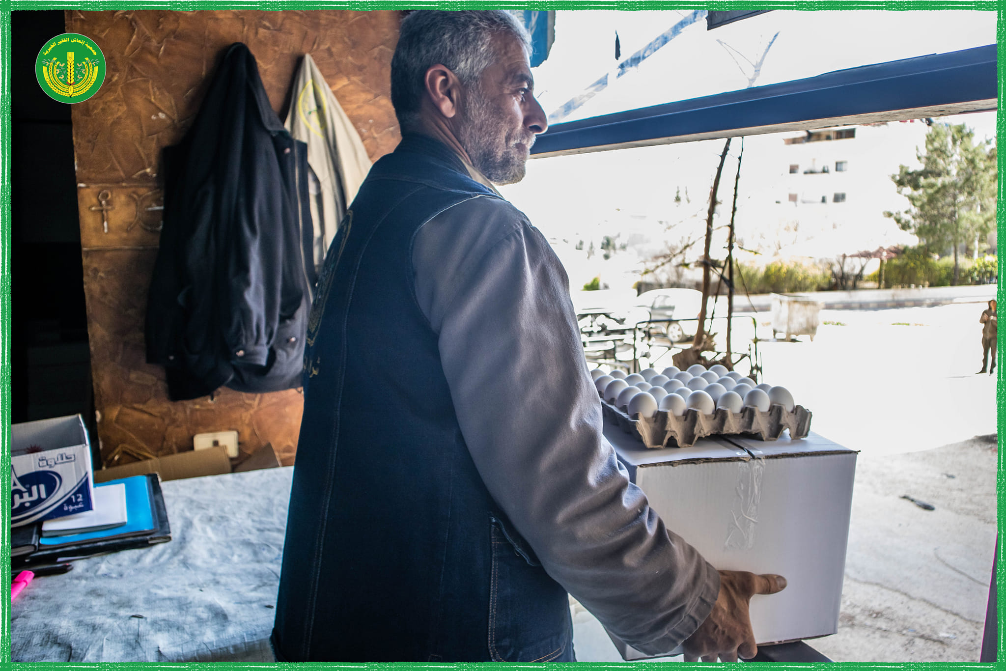 الانتهاء من توزيع السلة الرمضانية الخاصة بجمعية إنعاش الفقير الخيرية في التل